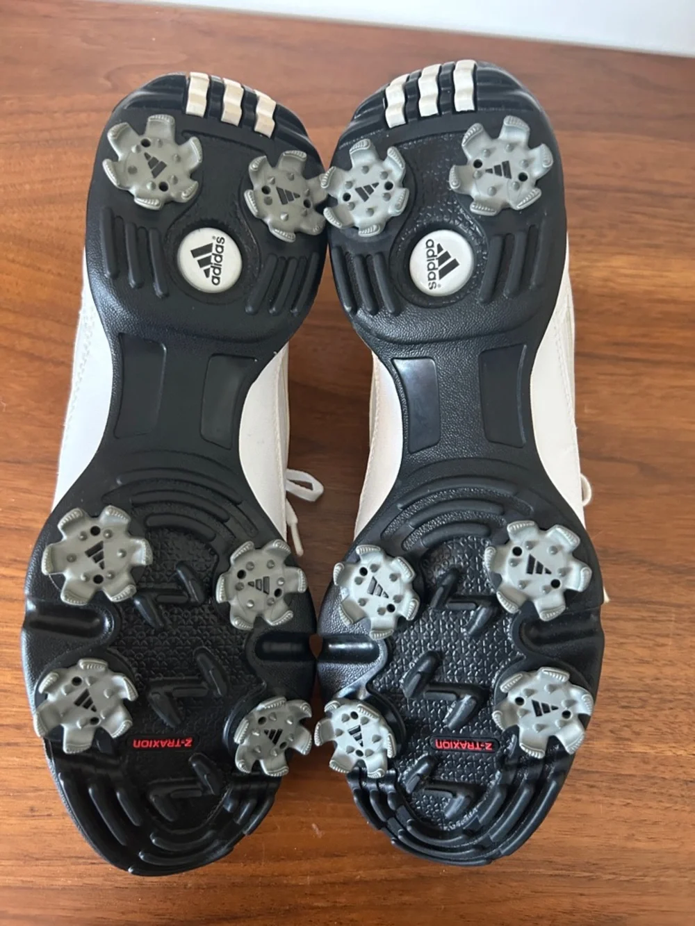 Adidas White Women’s Athletic Lace-Up Golf Sneakers - Picture 6 of 7